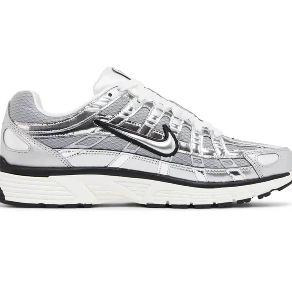 Nike Metallic P-6000 Silver 0812